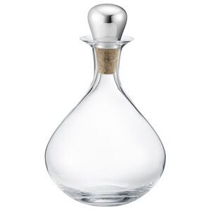 Georg Jensen Sky Liquor Decanter With Steel Stopper